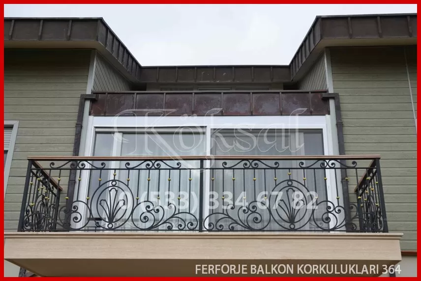 Ferforje Balkon Korkulukları 324