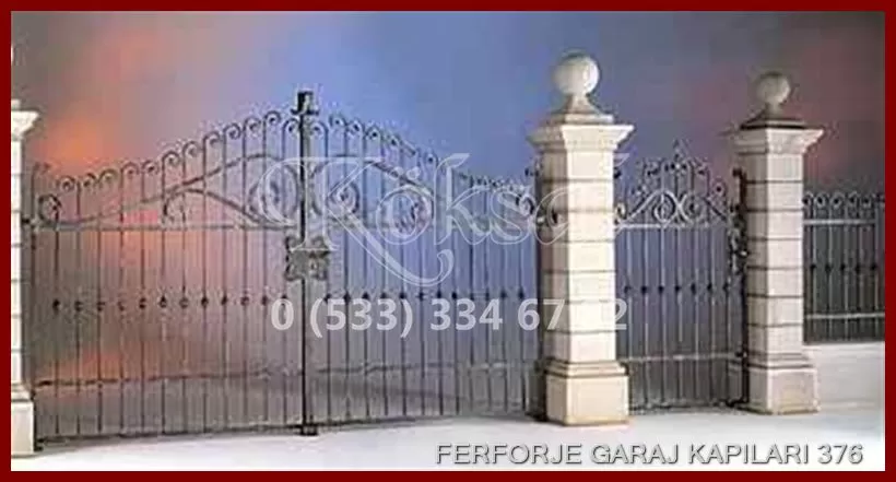 Ferforje Garaj Kapıları 376