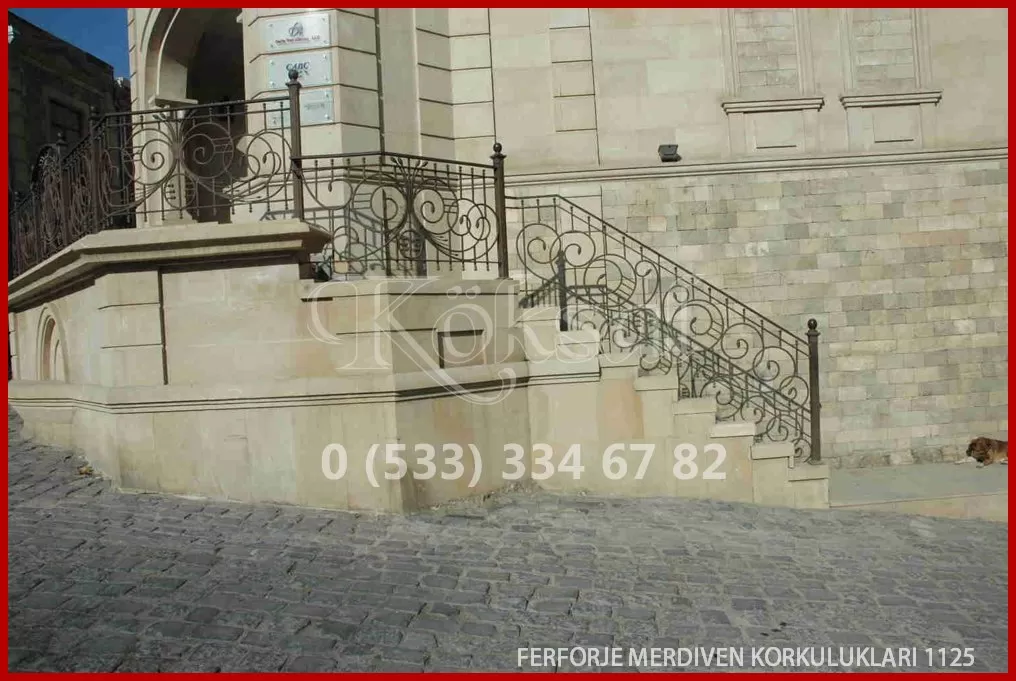 Ferforje Merdiven Korkulukları 1125