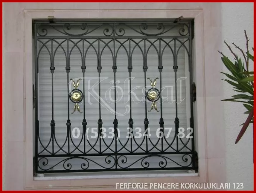 Ferforje Pencere Korkulukları 123