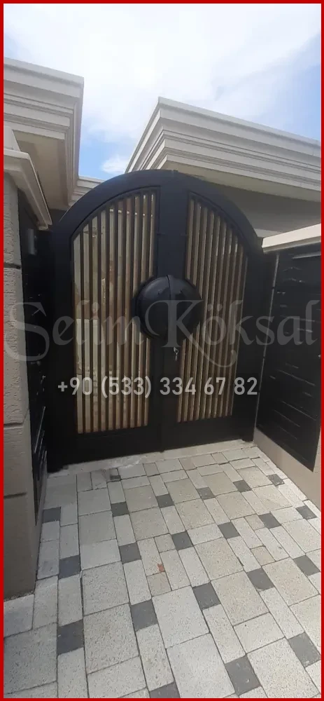 Apartman Bahçe Kapısı – Çift Açılır Bahçe Kapıları