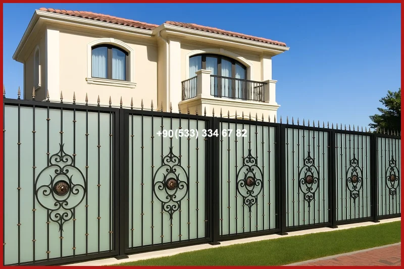 BAHÇE KORKULUKLARI-FERFORJE BAHÇE KORKULUKLARI-DUVAR KORKULUKLARI-DEMİR KORKULUKLARI