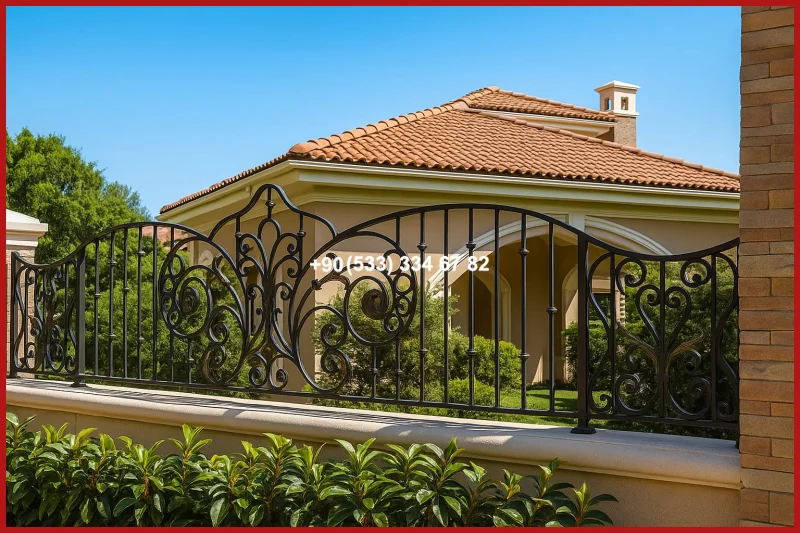 BAHÇE KORKULUKLARI-FERFORJE BAHÇE KORKULUKLARI-DUVAR KORKULUKLARI-DEMİR KORKULUKLARI