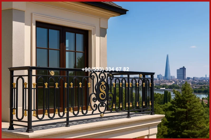 BALKON KORKULUK MODELLERİ-BALKON KORKULUK ÇEŞİTLERİ- FERFORJE BALKON KORKULUK