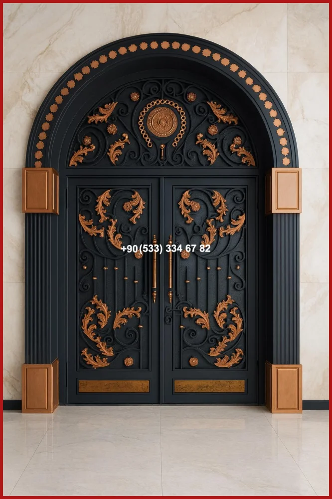 VİLLA KAPILARI-FERFORJE VİLLA KAPILAR-VİLLA GİRİŞ KAPILAR uyg18805
