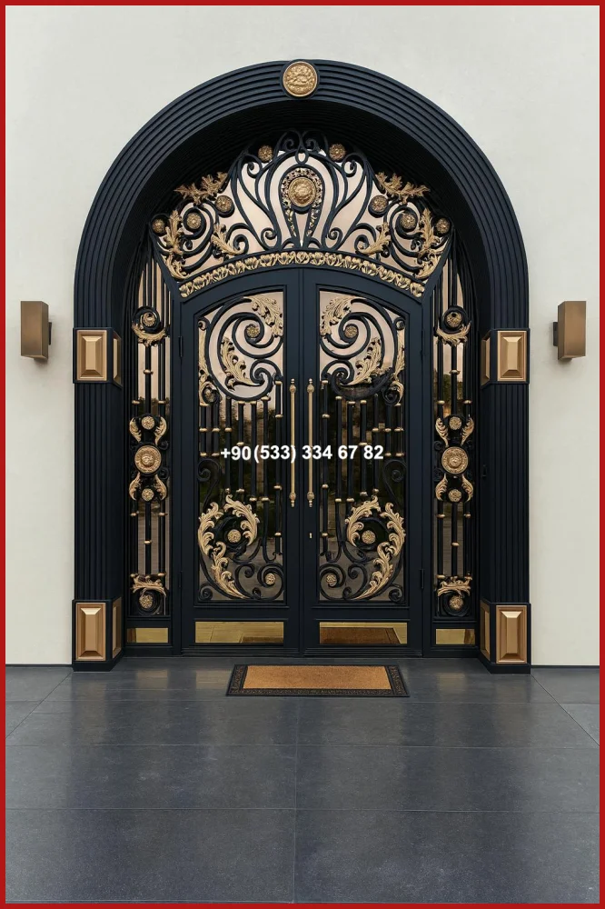 VİLLA KAPILARI-FERFORJE VİLLA KAPILAR-VİLLA GİRİŞ KAPILAR uyg18807