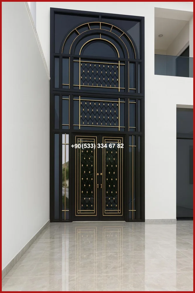 VİLLA KAPILARI-FERFORJE VİLLA KAPILAR-VİLLA GİRİŞ KAPILAR uyg18809
