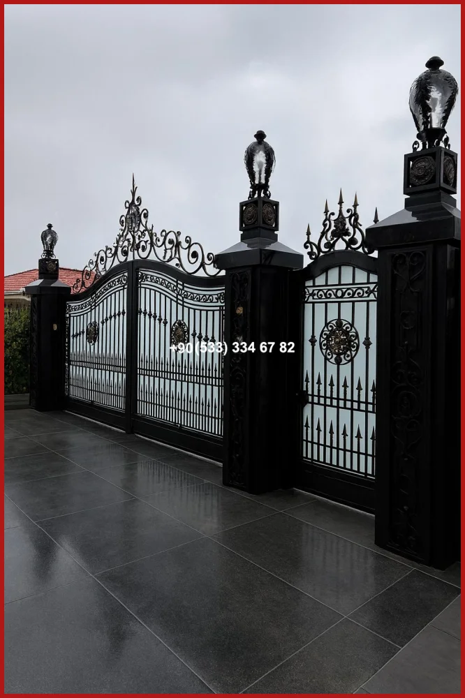 VİLLA KAPILARI-FERFORJE VİLLA KAPILAR-VİLLA GİRİŞ KAPILAR uyg18817