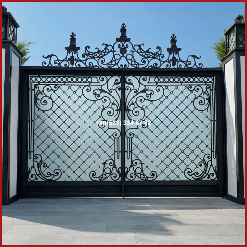 VİLLA KAPILARI-FERFORJE VİLLA KAPILAR-VİLLA GİRİŞ KAPILAR uyg18818