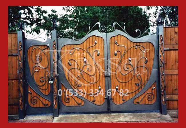 Ferforje Garaj Kapı Modelleri