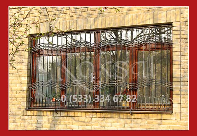 Pencere Demir Parmaklık Modelleri